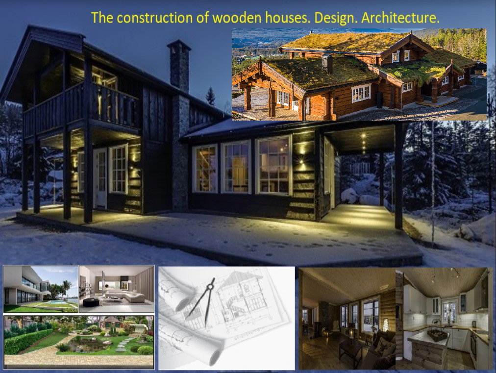 We build wooden houses