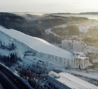 SNØ skihallen, i Oslo, Norge